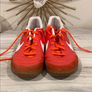 Red Nike Cortez sneakers